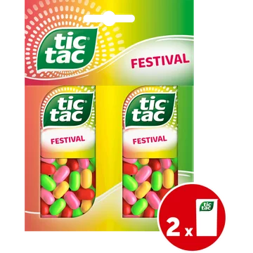 Tic Tac Festival 2 x 49 g