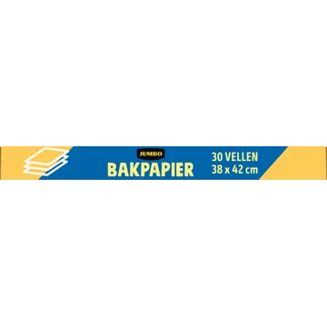 Jumbo Bakpapier Losse Vellen 42 x 38 cm 30 Stuks