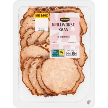 Jumbo Grillworst Kaas 175 g