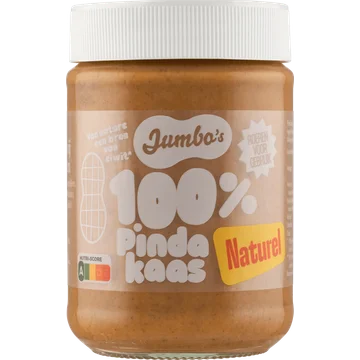 Jumbo's 100% Pindakaas Naturel 350g