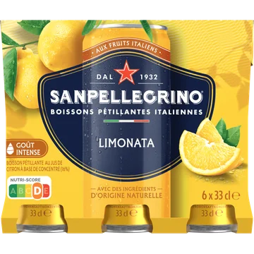 Sanpellegrino Limonade Limonata 6 x 330 ml