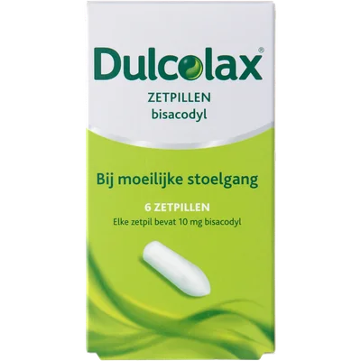 Dulcolax Zetpillen (laxeermiddel) 10 mg, 6 stuks