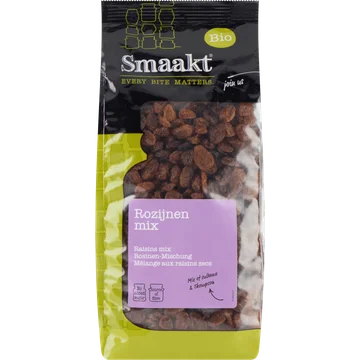 Smaakt Bio Rozijnen Mix 600 g
