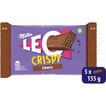 Milka LEO Crispy Choco (5x31g) 155g