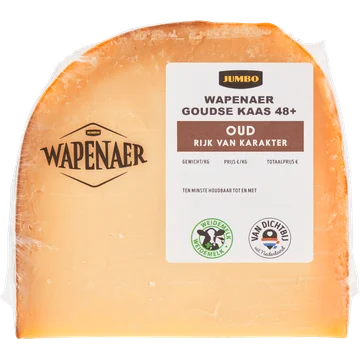 Wapenaer Goudse Kaas Oud 48+ Stuk ca. 386 g