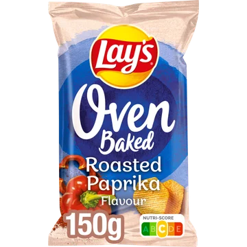 Lay's Oven Baked Paprika Chips 150 gr