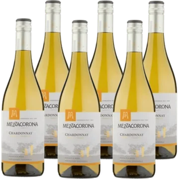 Mezzacorona - Chardonnay - 6 x 750 ML - zonder doos