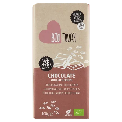 BioToday Chocolade met Hazelnoten 100 g