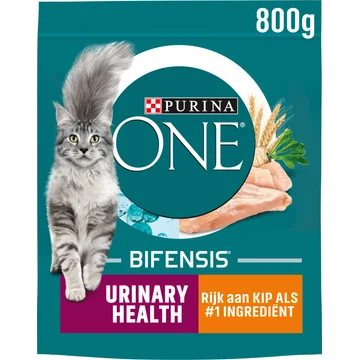 PURINA® ONE Urinary Health Rijk aan Kip kattenvoer 800 gr