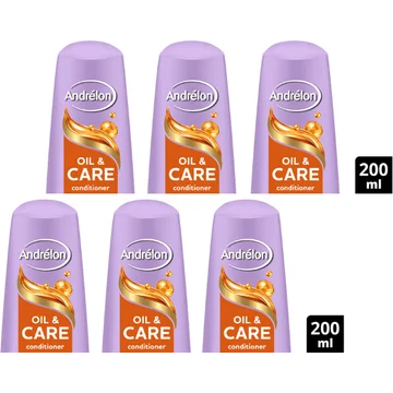 Andrelon Conditioner Oil& Care 6 x 250ml