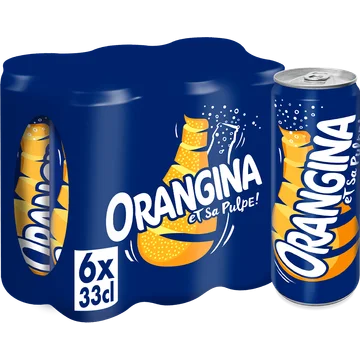 Orangina et sa Pulpe! 6 x 330ML