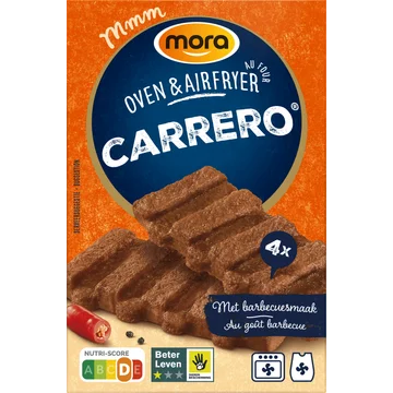 Mora Oven & Airfryer Carrero 4 x 90 g