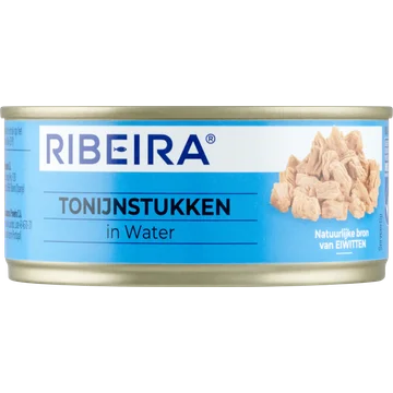Ribeira Tonijnstukken in Water 160 g