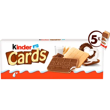 Kinder Cards 5 x 2 Stuks 128 g