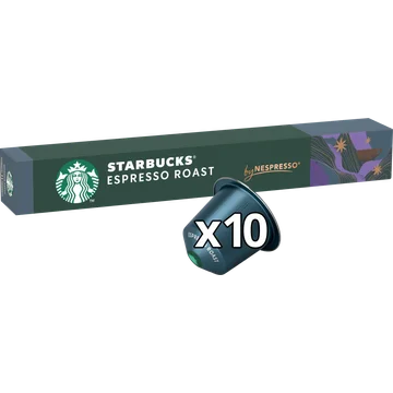 Starbucks by Nespresso Espresso Roast 10 Capsules 55 g