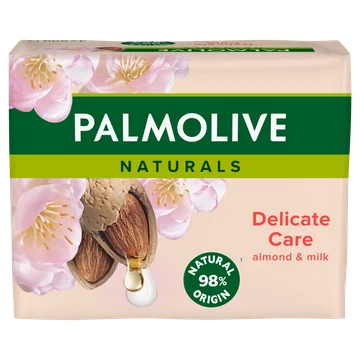 Palmolive Naturals Delicate Care Melk en Amandel Blokzeep 4x90g