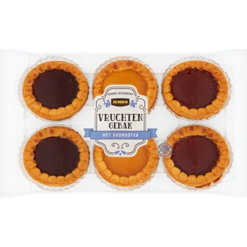 Jumbo Vruchten Gebakjes 6 Stuks