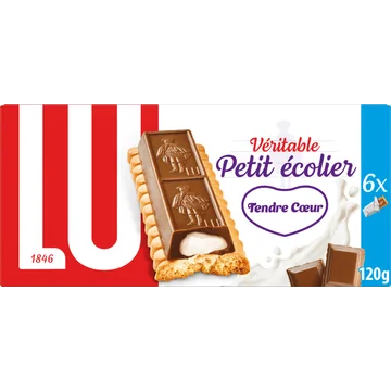 Lu Scholiertje met Melk 6 Stuks 120 g