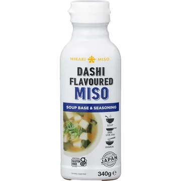 Hikari Miso Dashi flavoured miso soup base 340g