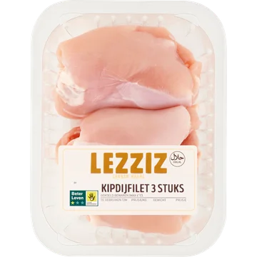 Lezziz Kipdijfilet Halal 3 Stuks