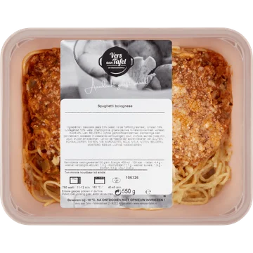 Vers Aan Tafel Spaghetti Bolognese 550 g