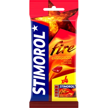 Stimorol Fire Kaneel 4 Pack