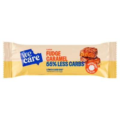 WeCare Lower Carb Bar Fudge Caramel 60 g