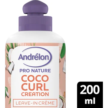 Andrélon Pro Nature Leave-In Crème Coco Curl Creation 200 ml