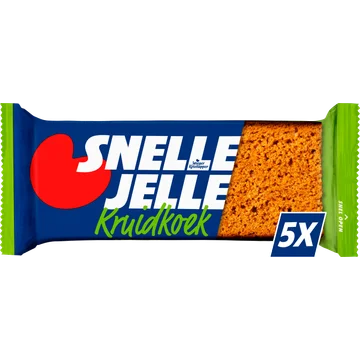 Snelle Jelle (Te) Krachtige Kruidkoek 5 Stuks 325 g