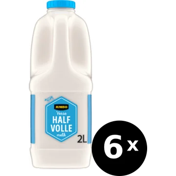 Jumbo verse halfvolle melk 6 x 2l