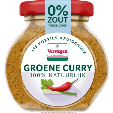 Verstegen Kruiden Mix Groene Curry 45 g