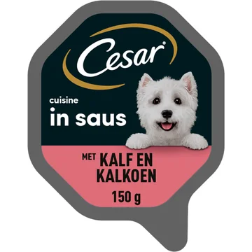 Cesar Cuisine in Saus met Mals Kalf en Kalkoen 150 g