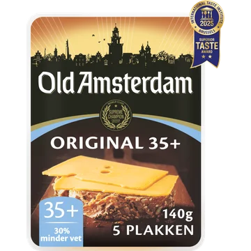 Old Amsterdam Original 35+ Plakken Kaas 140 g
