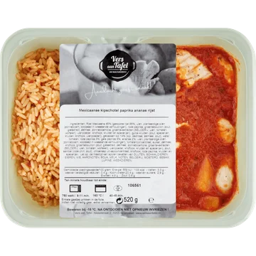 Vers Aan Tafel Mexicaanse Kipschotel Paprika Ananas Rijst 520 g