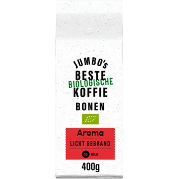 Jumbo's Beste Biologische Koffiebonen Aroma 400 g