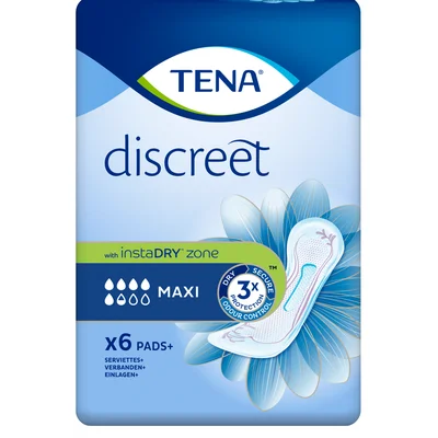 Tena Lady Maxi Night Nachtverbanden 6 Stuks