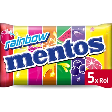 Mentos Rainbow Vegan 5-pack