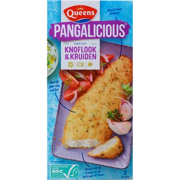 Queens Pangalicious Knoflook & Kruiden 2 stuks 250 g