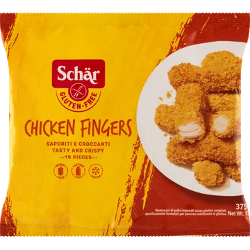 Schär Chicken Fingers Glutenvrij 15 stuks 375g 