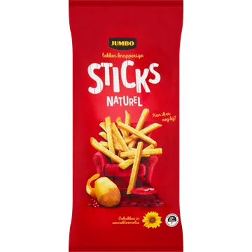 Jumbo Sticks Naturel Chips 150 g