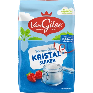 Van Gilse Natuurlijke Kristalsuiker 1 kg
