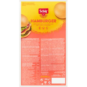 Schär Hamburger Glutenvrij 300 g