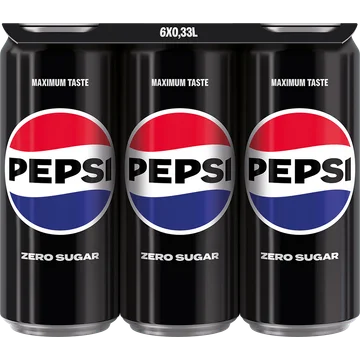 Pepsi Zero Sugar 6 x 330ML