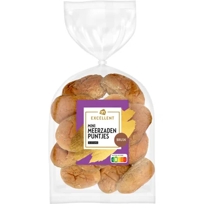 AH Excellent Mini bruine meerzaden puntjes