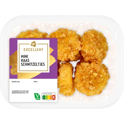 AH Excellent Mini kaasschnitzeltjes