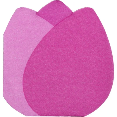 AH Servet vorm tulp roze