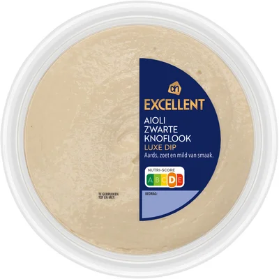 AH Excellent Aioli zwarte knoflook