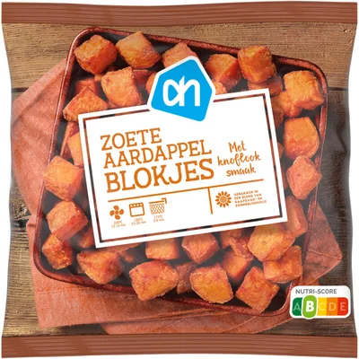 AH Zoete aardappelblokjes