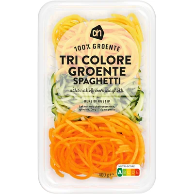 AH Tri colore groente spaghetti