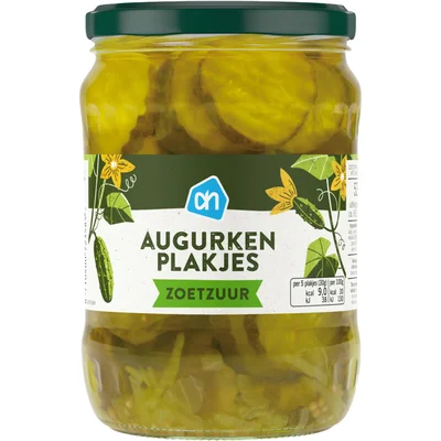 AH Augurken plakjes zoetzuur